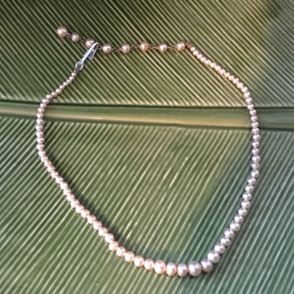 Vintage Faux Pearl Necklace